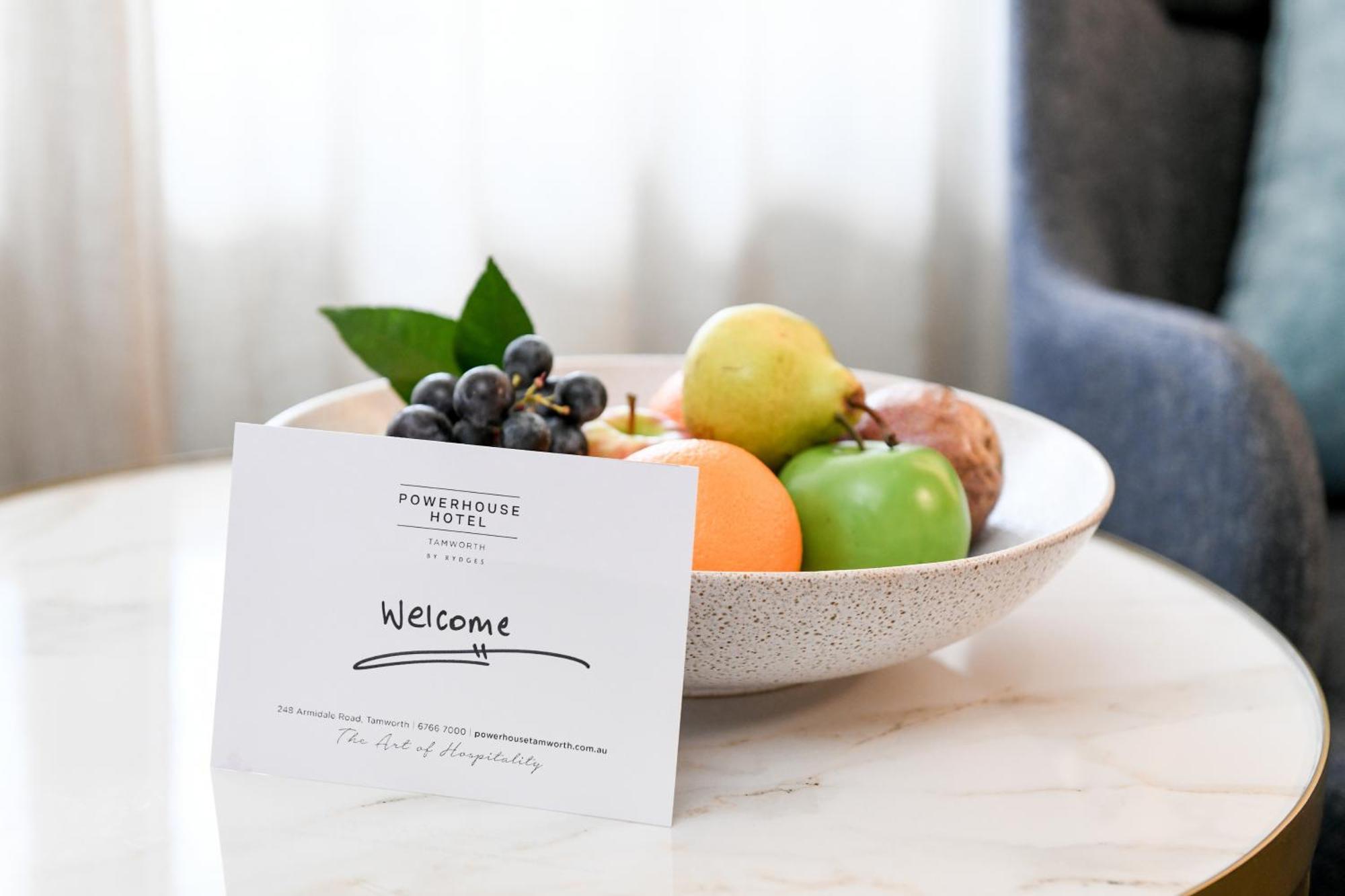 Powerhouse Hotel Tamworth By Rydges Εξωτερικό φωτογραφία Welcome card